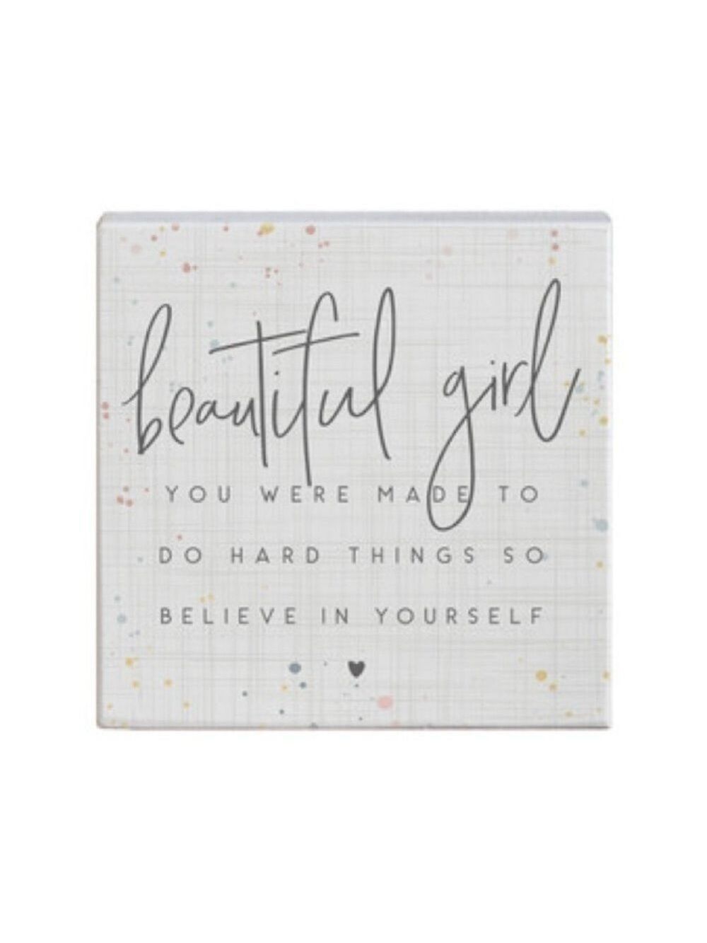 Altar’d State Beautiful Girl Inspirational Art Decor Block Wood Sign Farmhouse